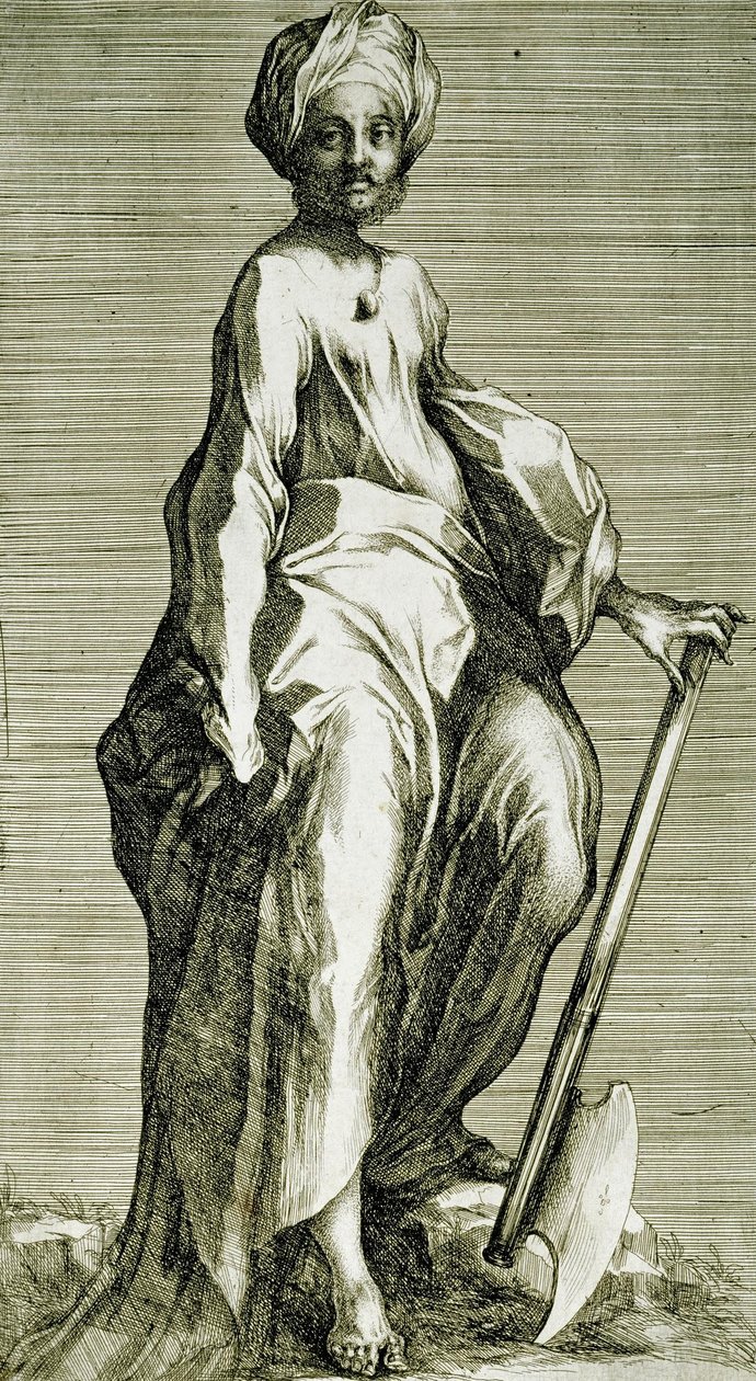 Sankt Matthias av Jacques Bellange