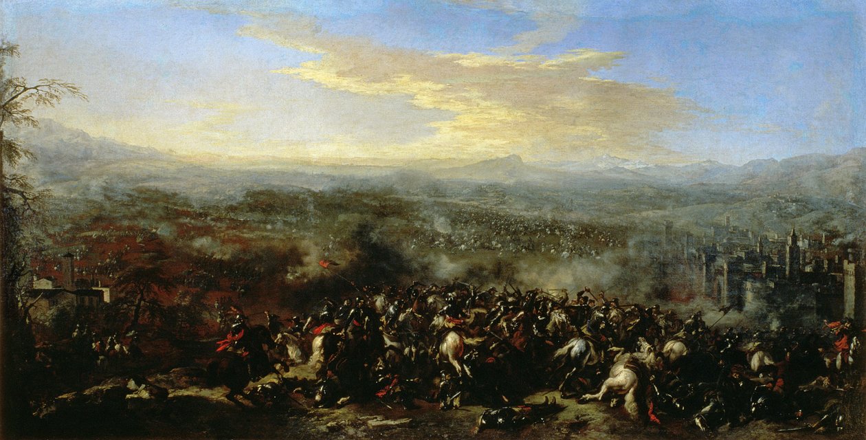 Slaget vid Nordlingen 1634, 1648 av Jacques Courtois