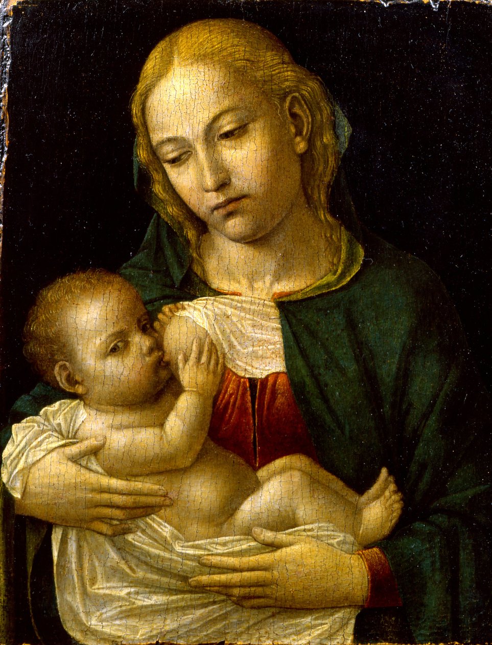 The Madonna del Latte av Jacques Courtois
