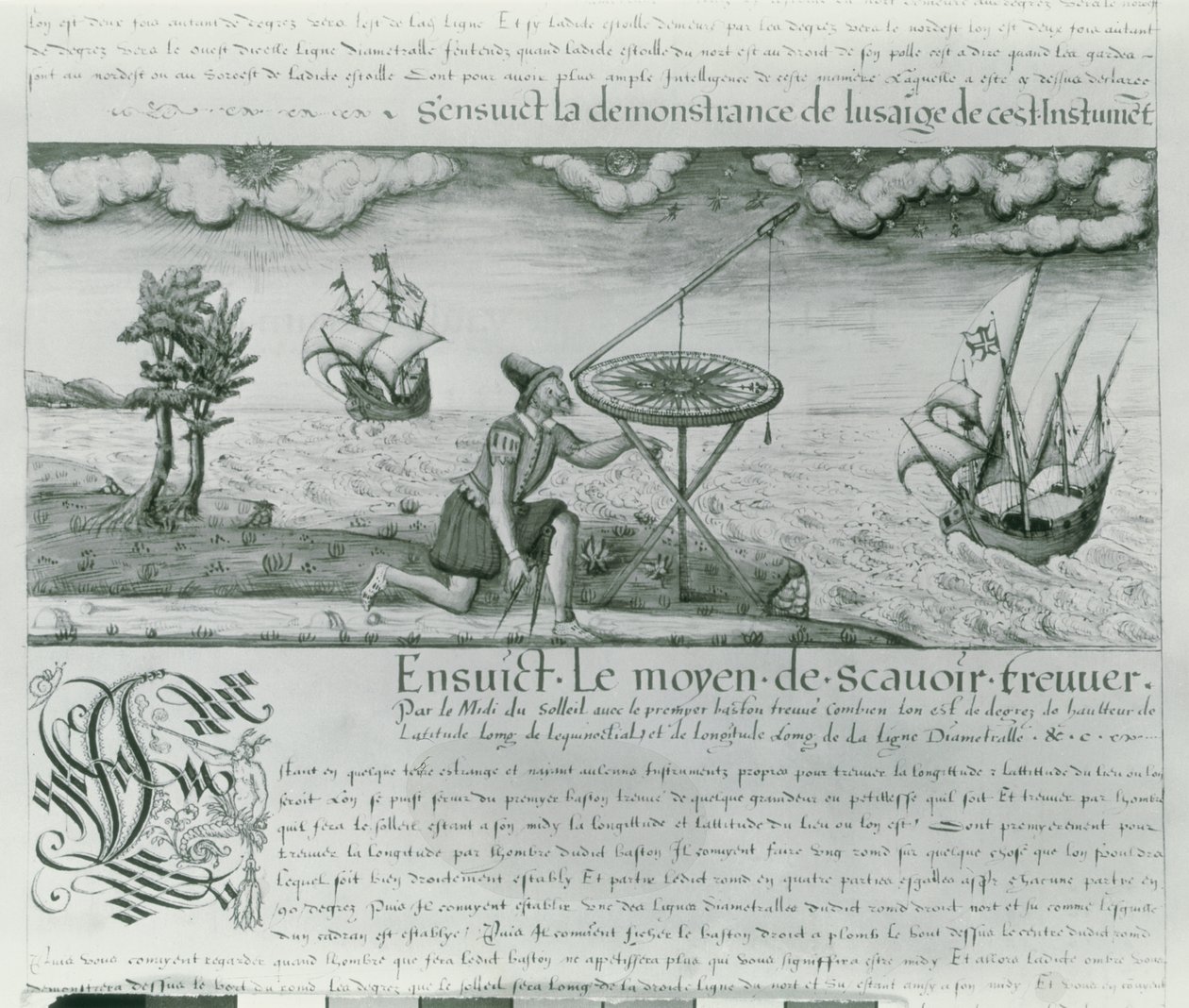 Fr 150 fol. 21r The Utilization of the Sextant, från 