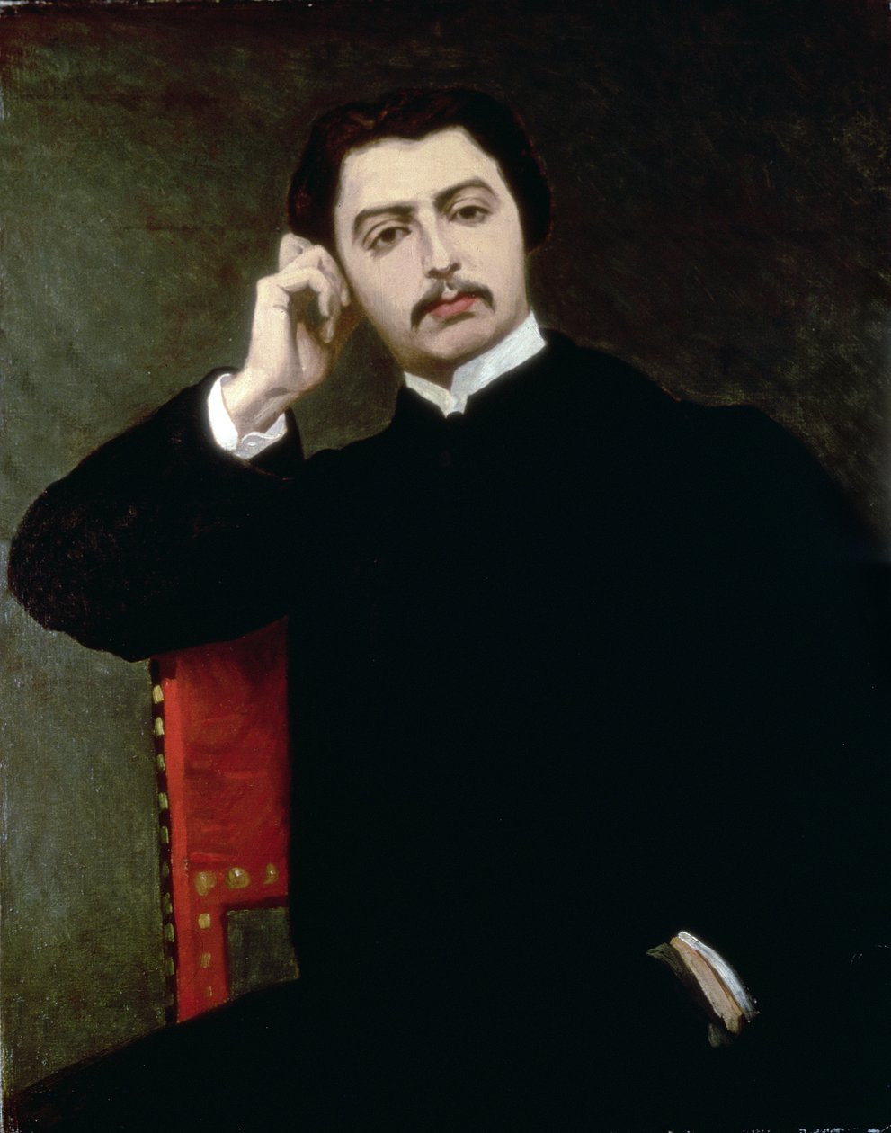 Porträtt av Marcel Proust, 1897 av Jacques Emile Blanche