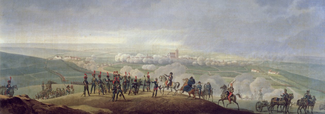 Slaget vid Austerlitz, 2 december 1805 av Jacques Francois Joseph Swebach