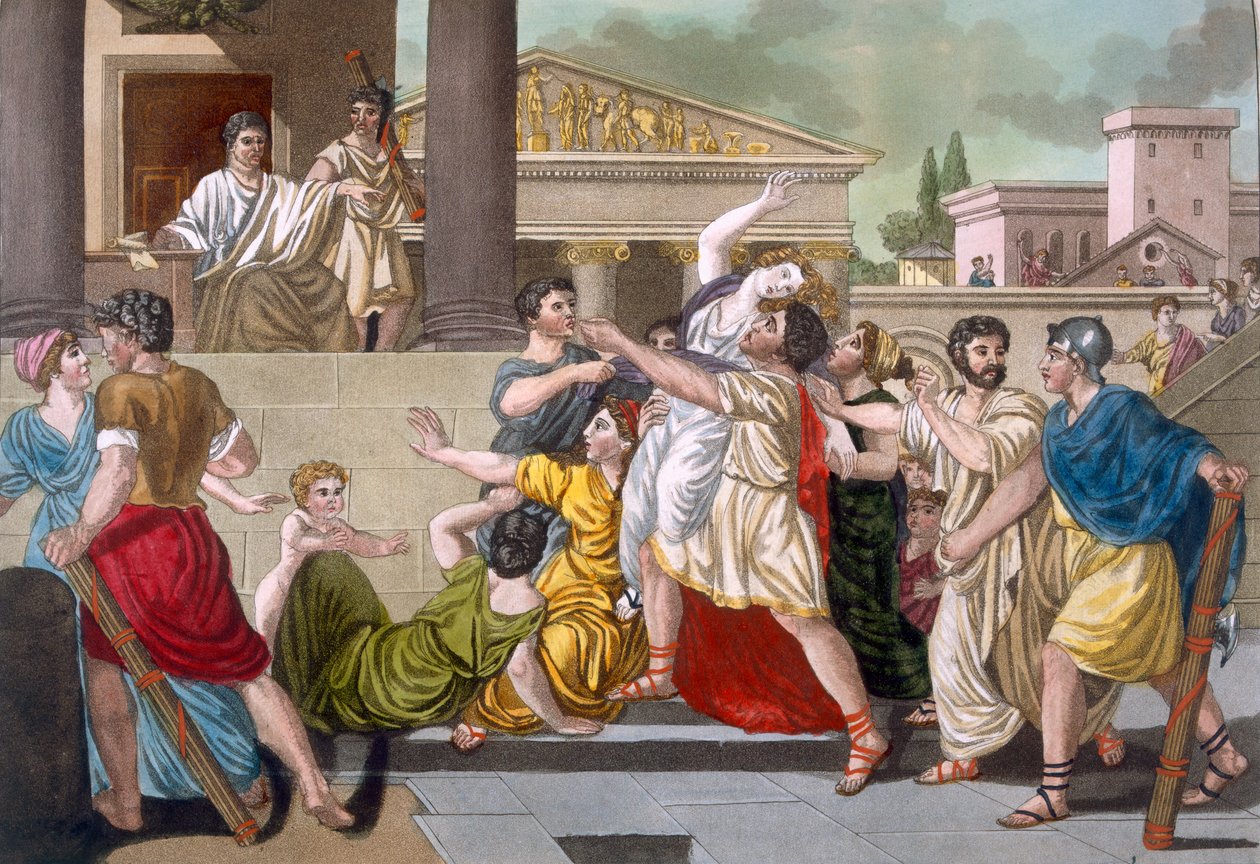 Death of Virginia, illustration från 