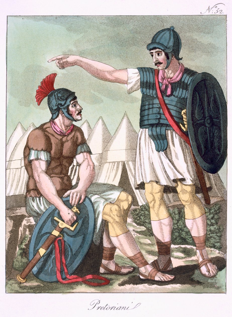 Pretorianergardet, illustration från "L