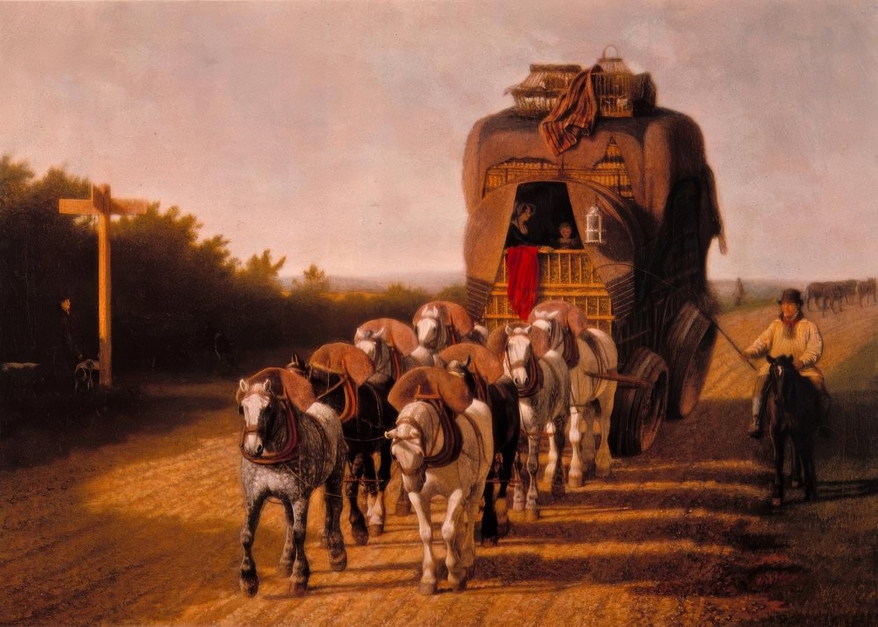 Ludlow Parcel Post av Jacques Laurent Agasse