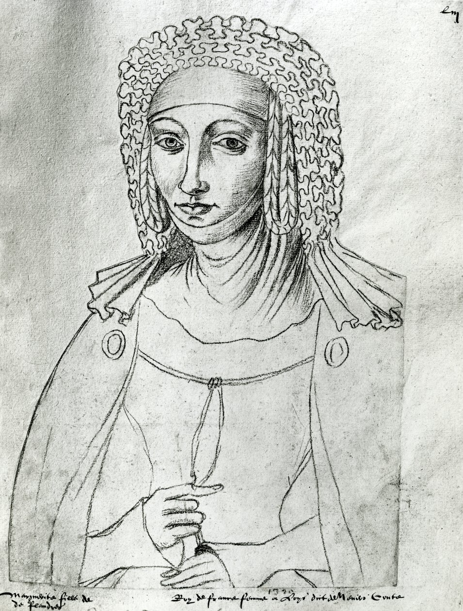 Fru 266 fol. 53 Marguerite de France (1310-82), från 