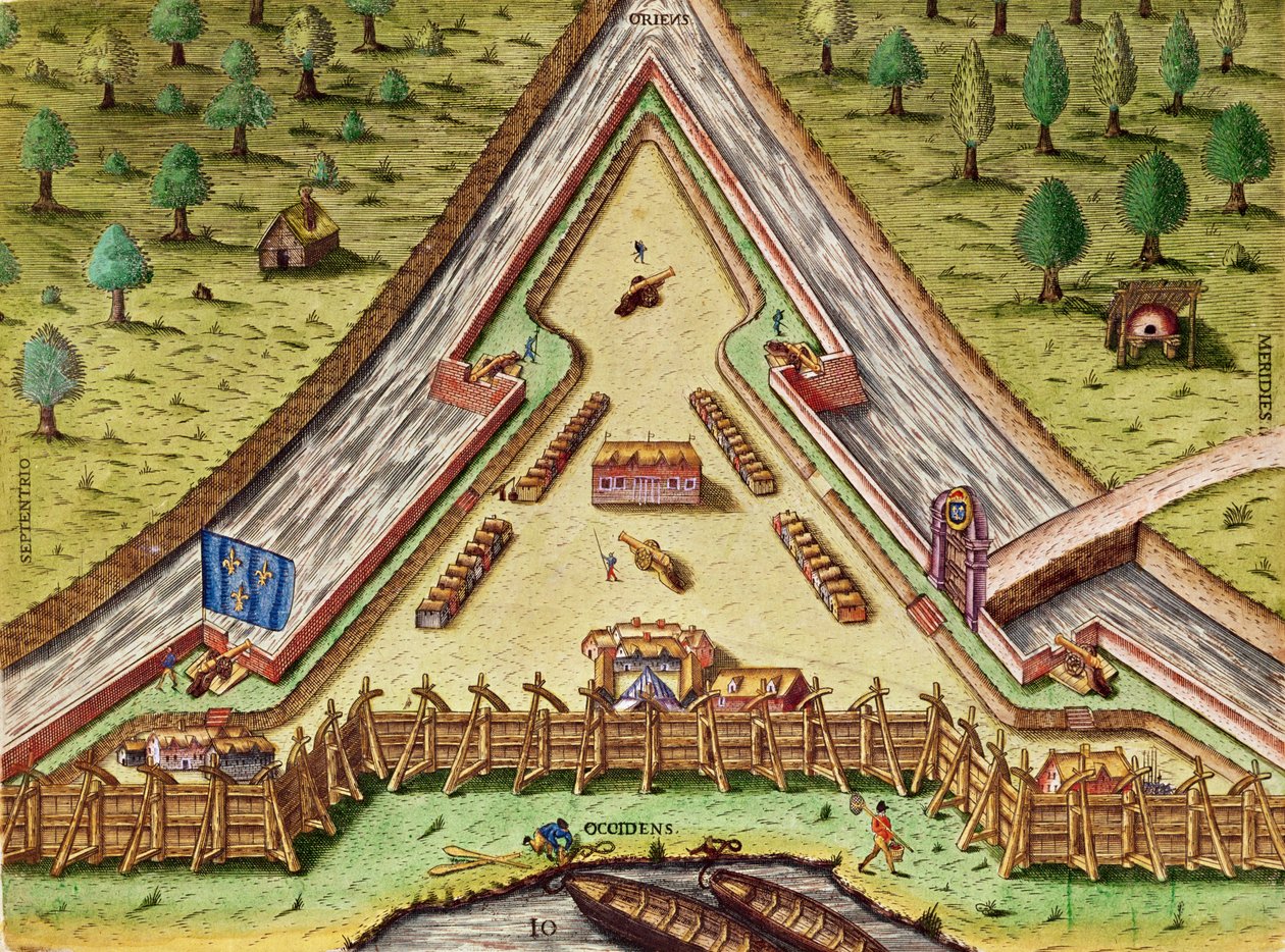Fort Caroline, från 