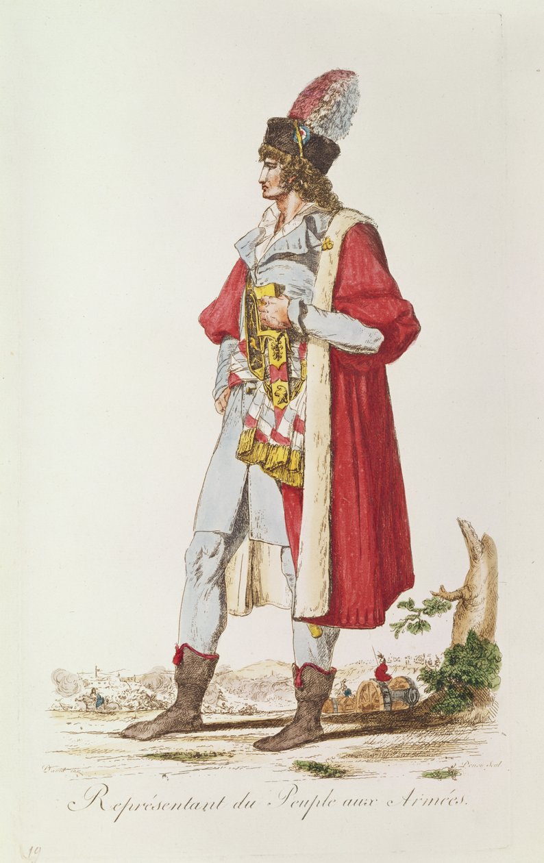 Folkets representant för arméerna av Jacques Louis David