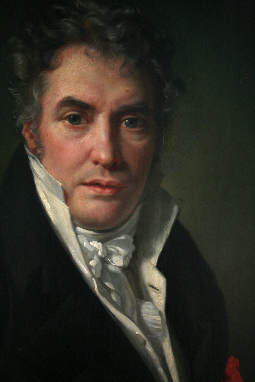 Portrait of Louis David av Jacques Louis David