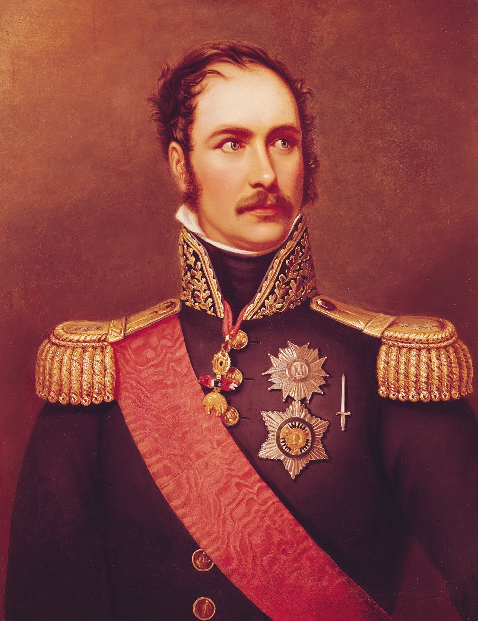 Porträtt av prins Eugene de Beauharnais (1781-1824) vicekung av Italien och hertig av Leuchtenberg av Jacques Louis David