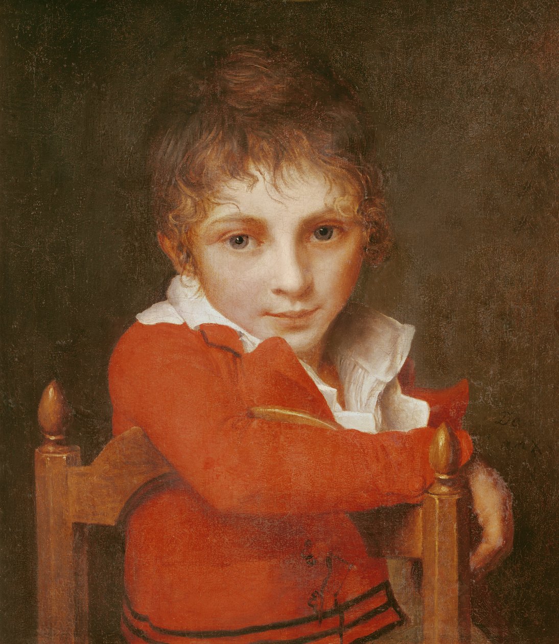 Porträtt av en ung pojke av Jacques Louis David