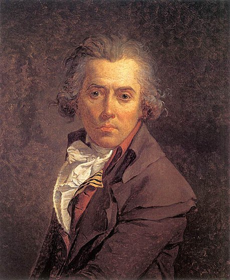 Self-portrait av Jacques Louis David