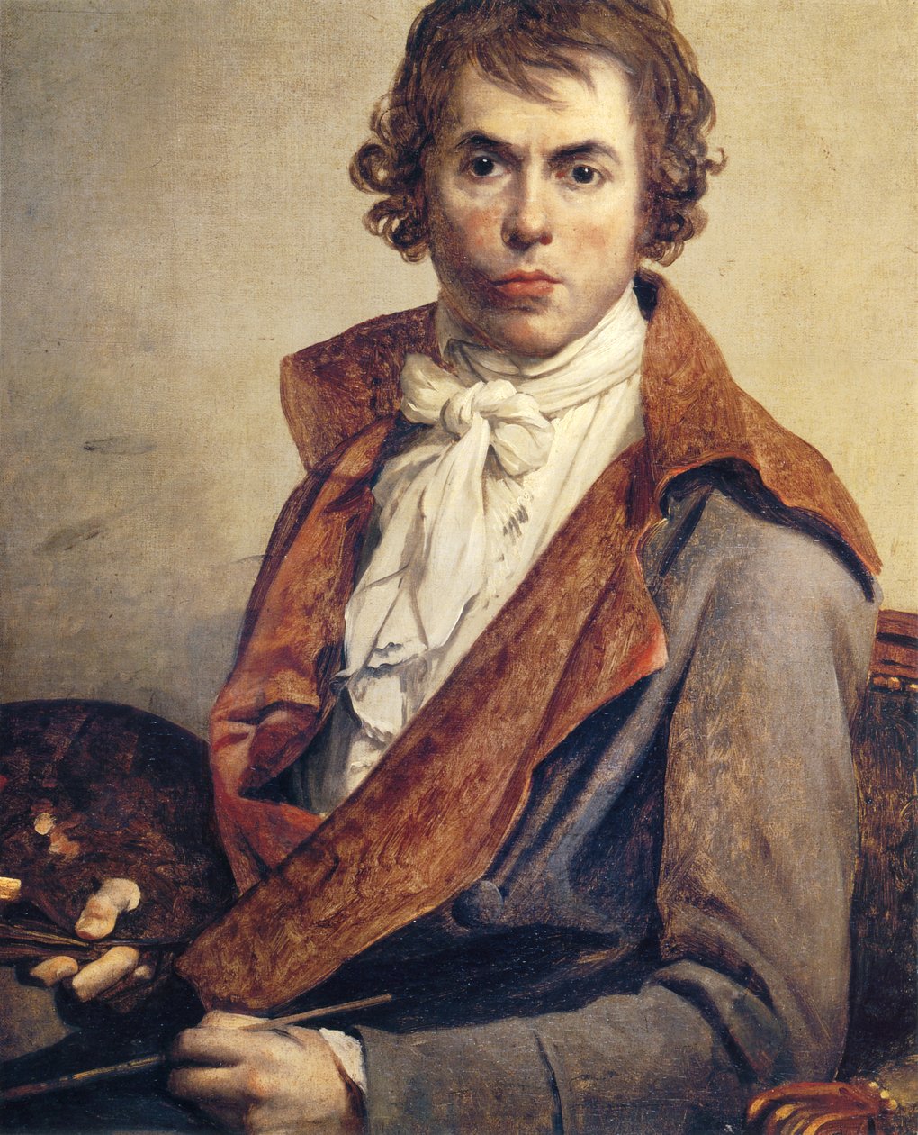 Självporträtt av Jacques Louis David