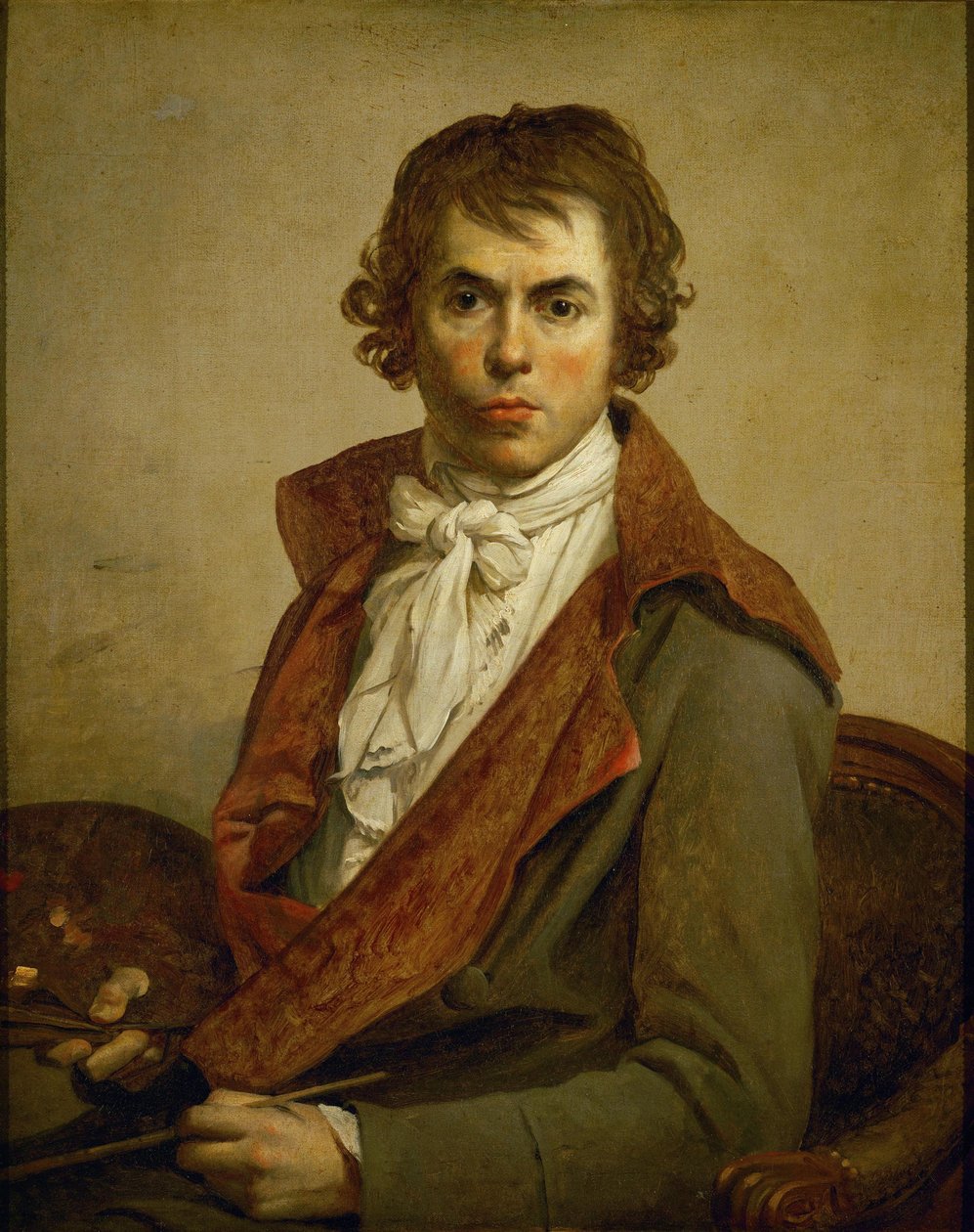 Självporträtt av Jacques Louis David
