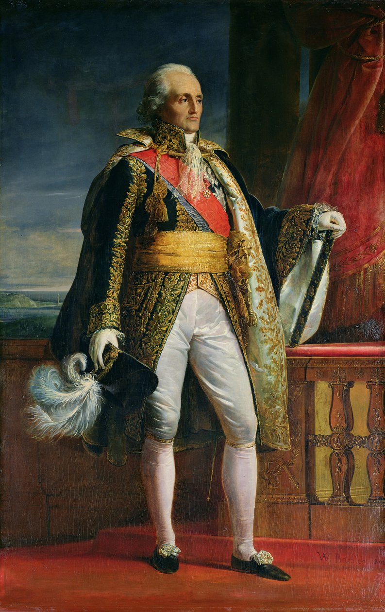 Bon Adrien Jeannot de Moncey (1754-1842) Duc de Conegliano, 1806 av Jacques Luc Barbier Walbonne