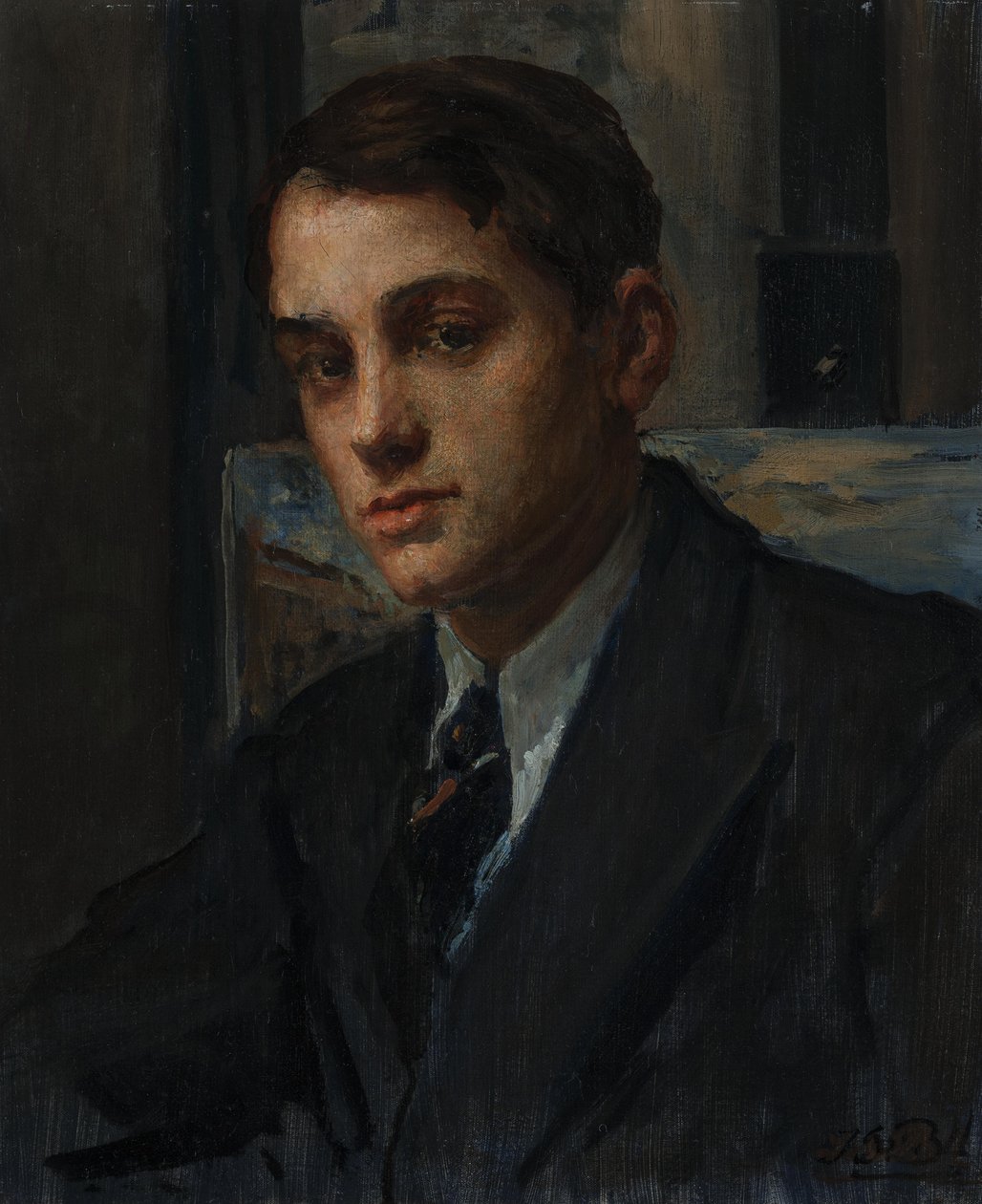  Portrait of Reynold ArnouldnFrancais : Portrait de Reynold Arnouldn  av Jacques Emile Blanche
