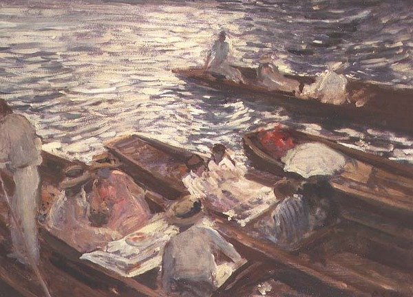 Satsar på Henley av Jacques Emile Blanche