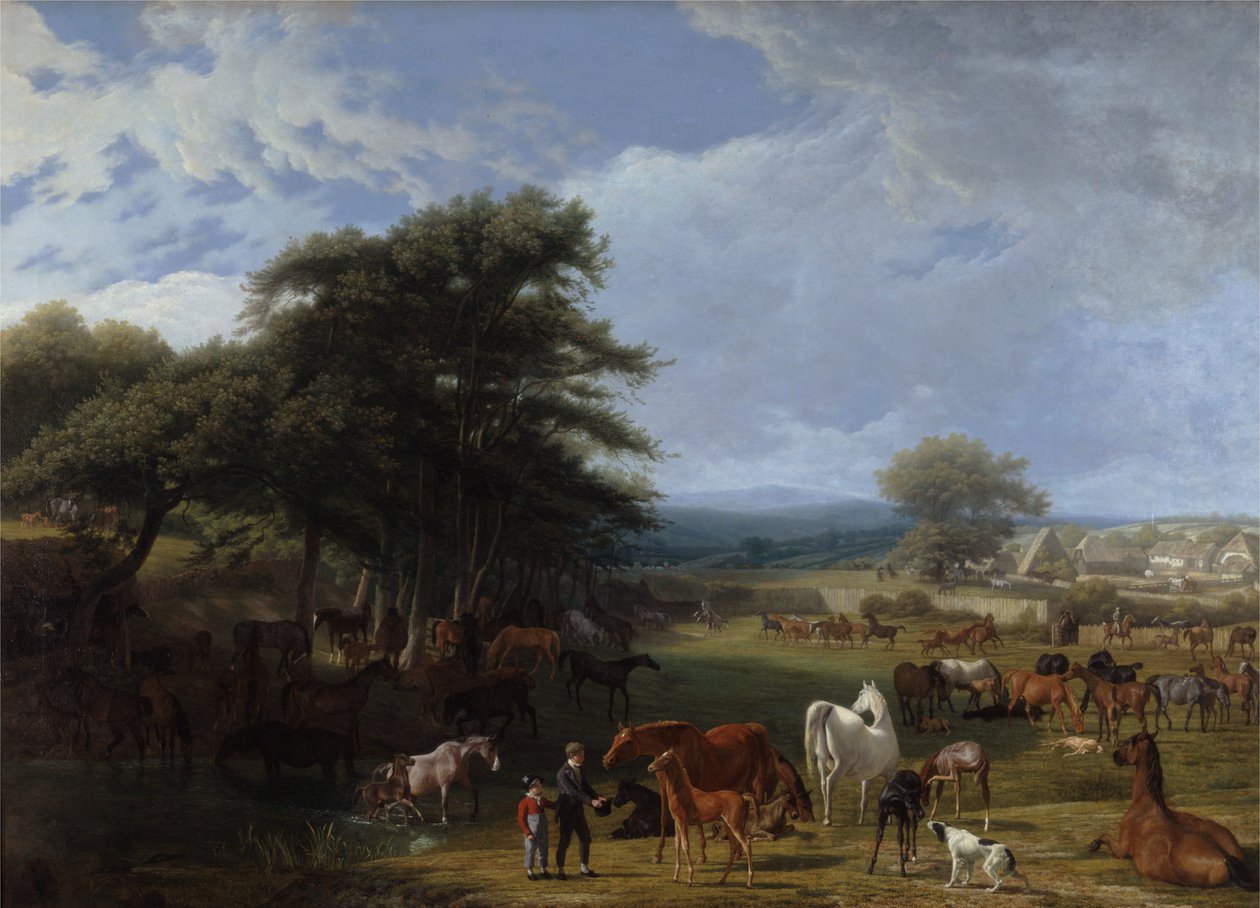 Lord Rivers stuteri, Stratfield Saye av Jacques-Laurent Agasse