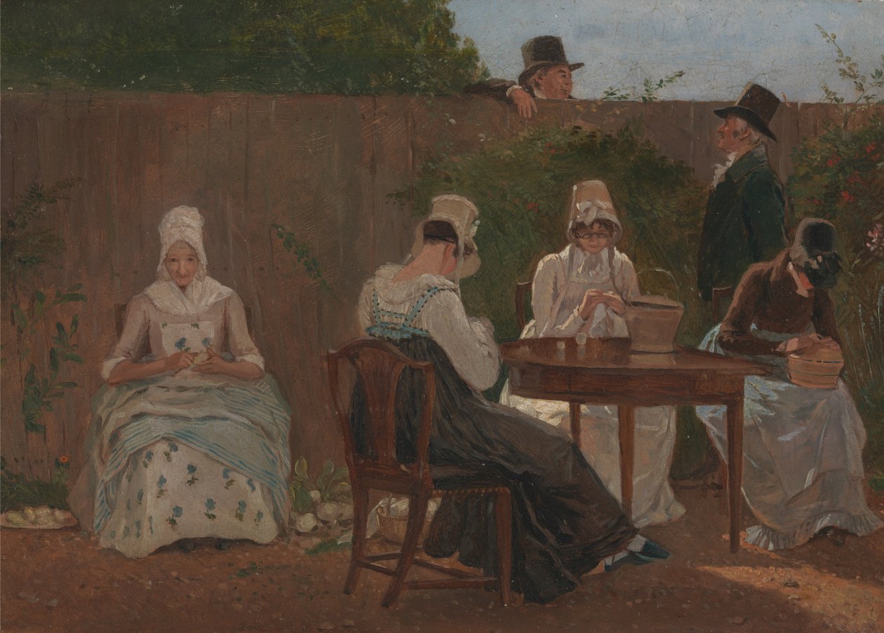 Familjen Chalon i London av Jacques-Laurent Agasse