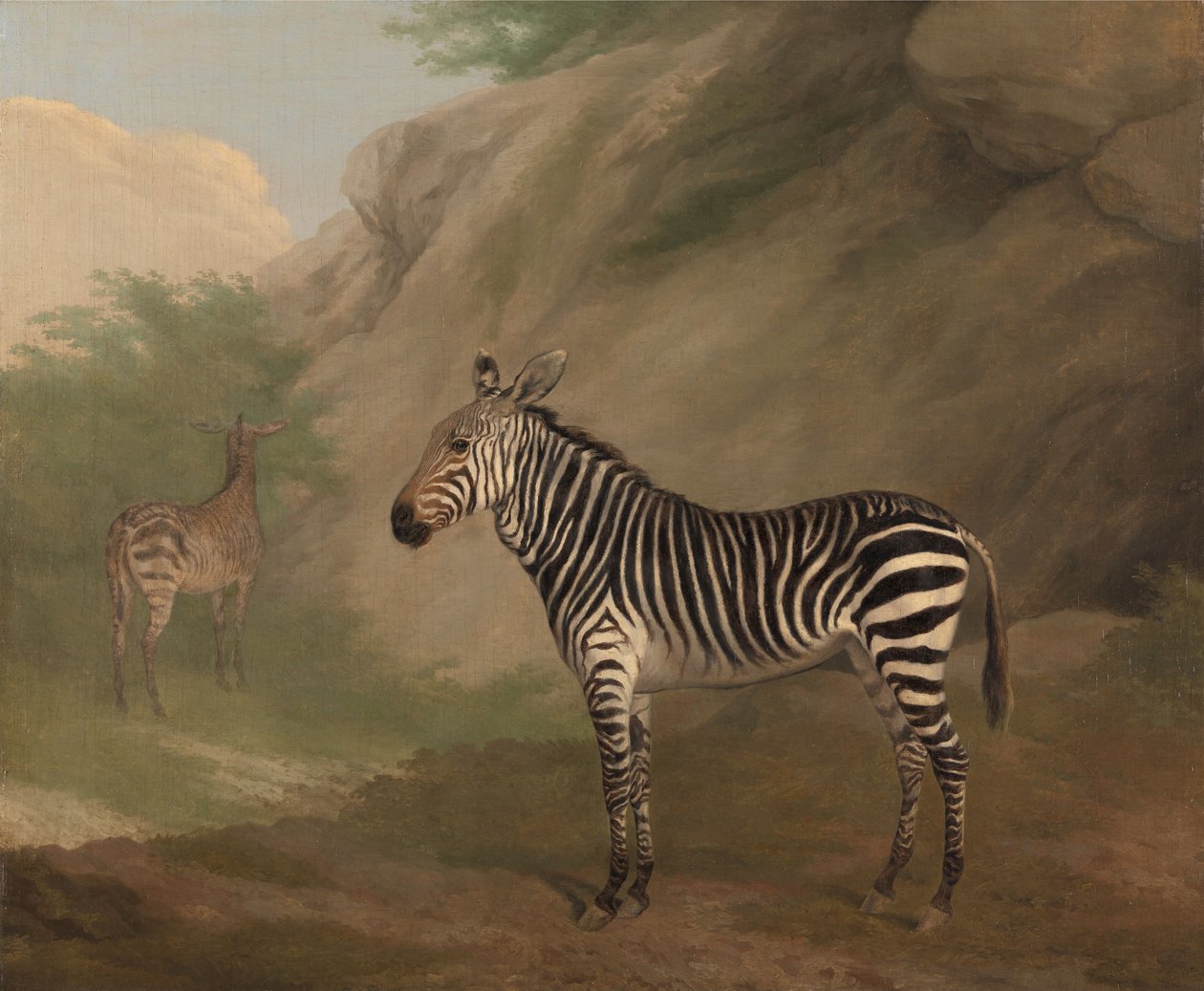 Zebra av Jacques-Laurent Agasse
