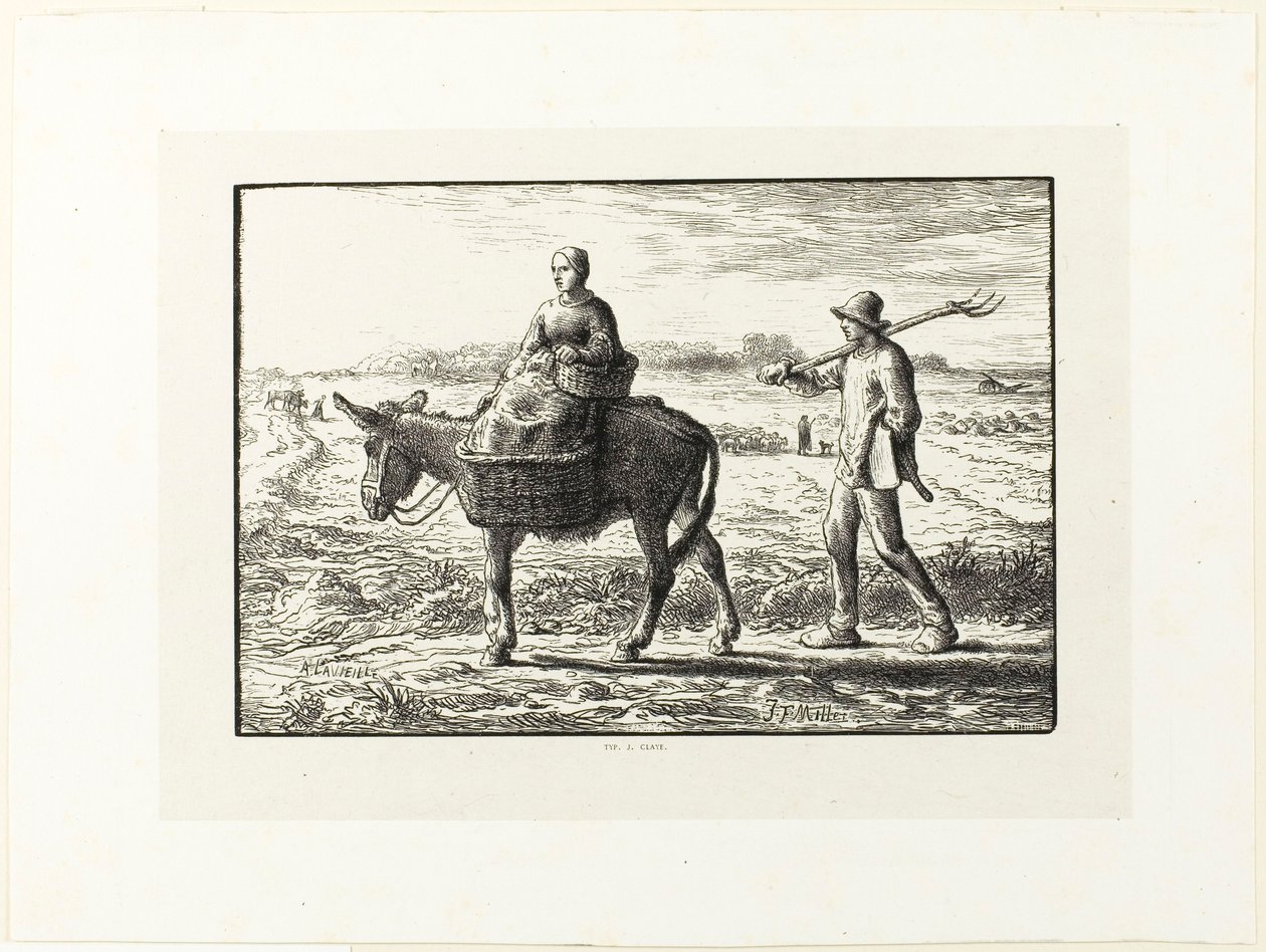 Morgon av Jacques Adrien Lavieille