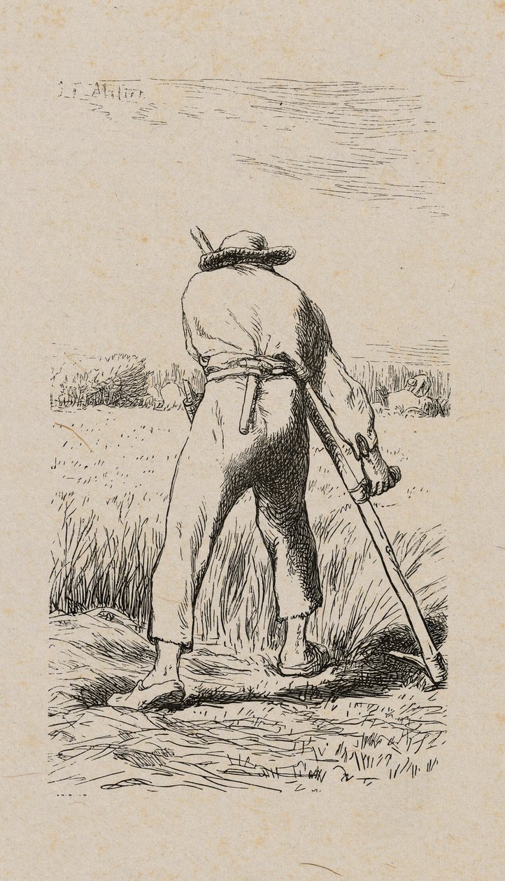 Gräsklippare av Jacques Adrien Lavieille