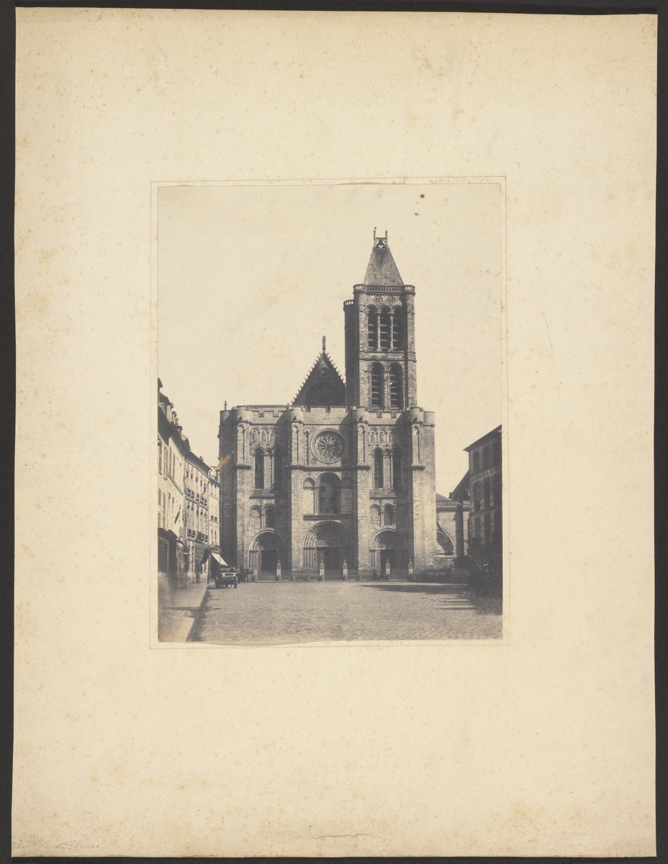 S. Denis kyrka av Jacques Alexandre Ferrier