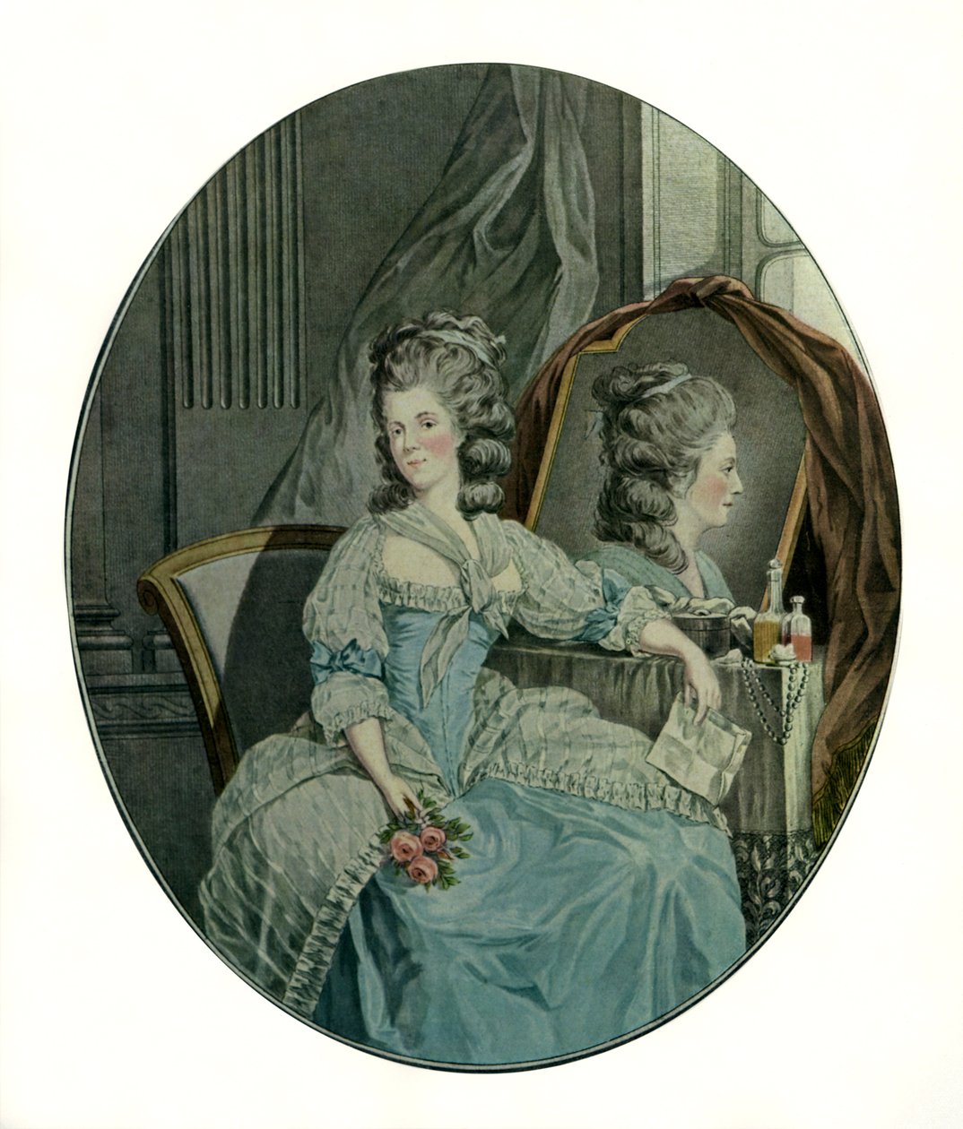 Miss Duthe av Jacques Antoine Marie Lemoine