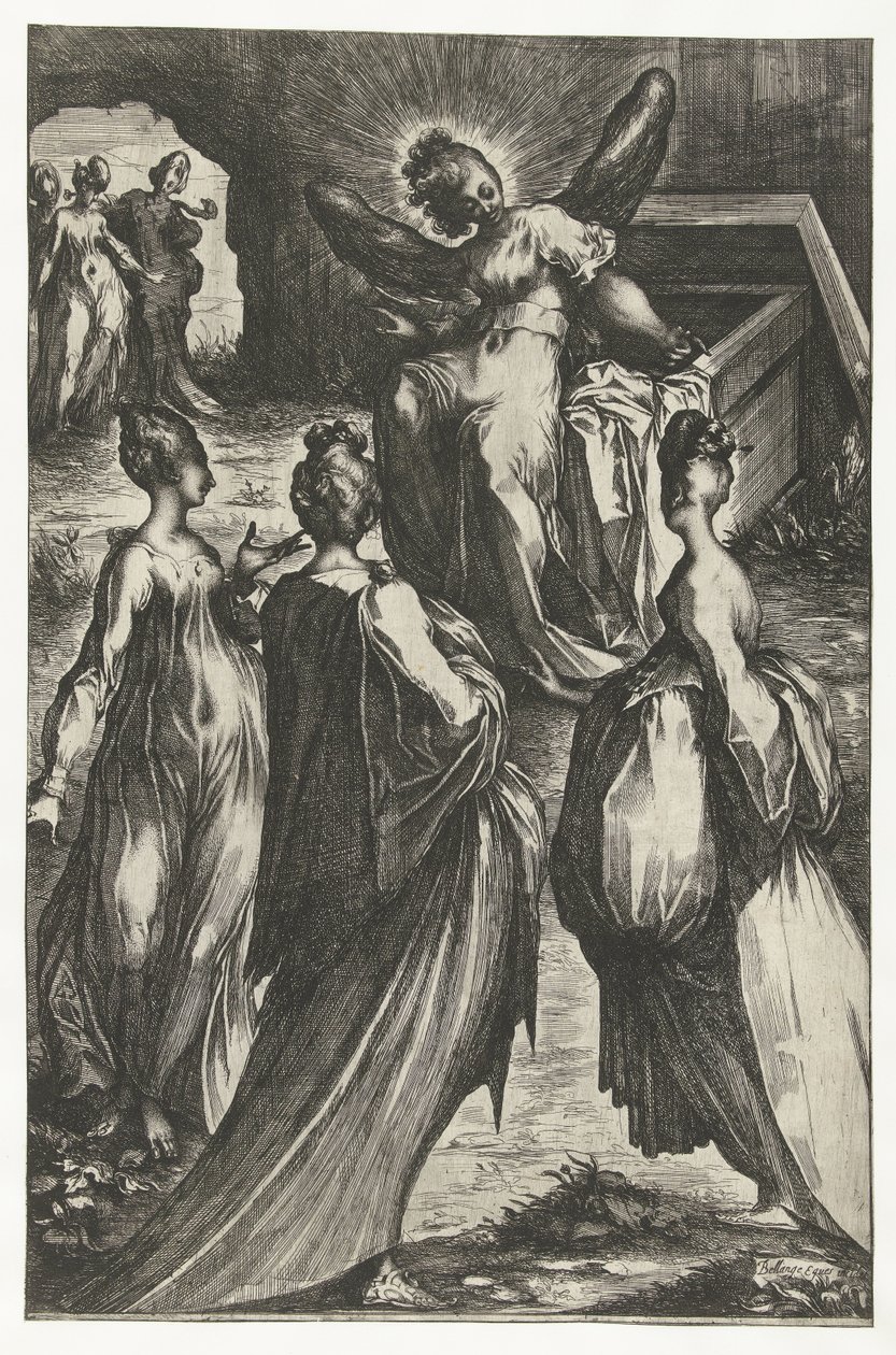 De tre Maria vid graven av Jacques Bellange