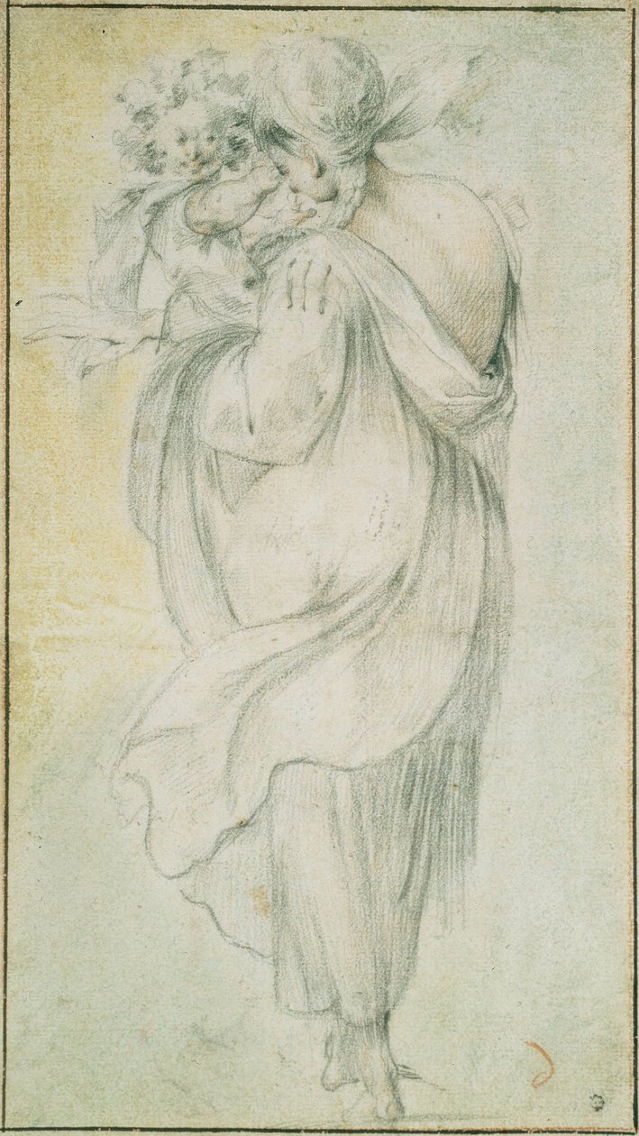 Gypsy with a Child, tidigt 1600-tal. av Jacques Bellange
