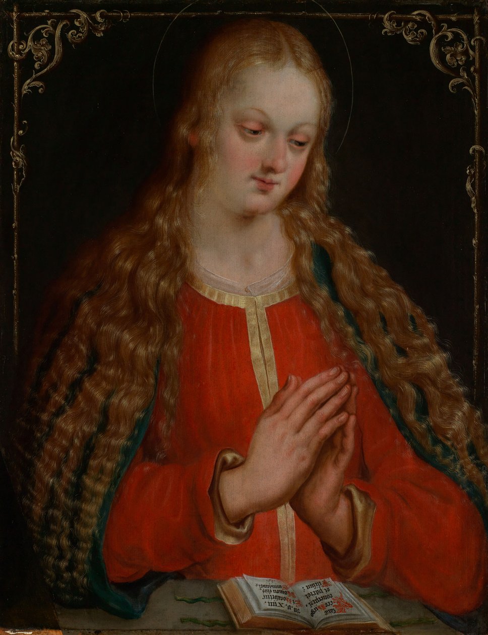 Maria vid bebådelsen av Jacques Bellange