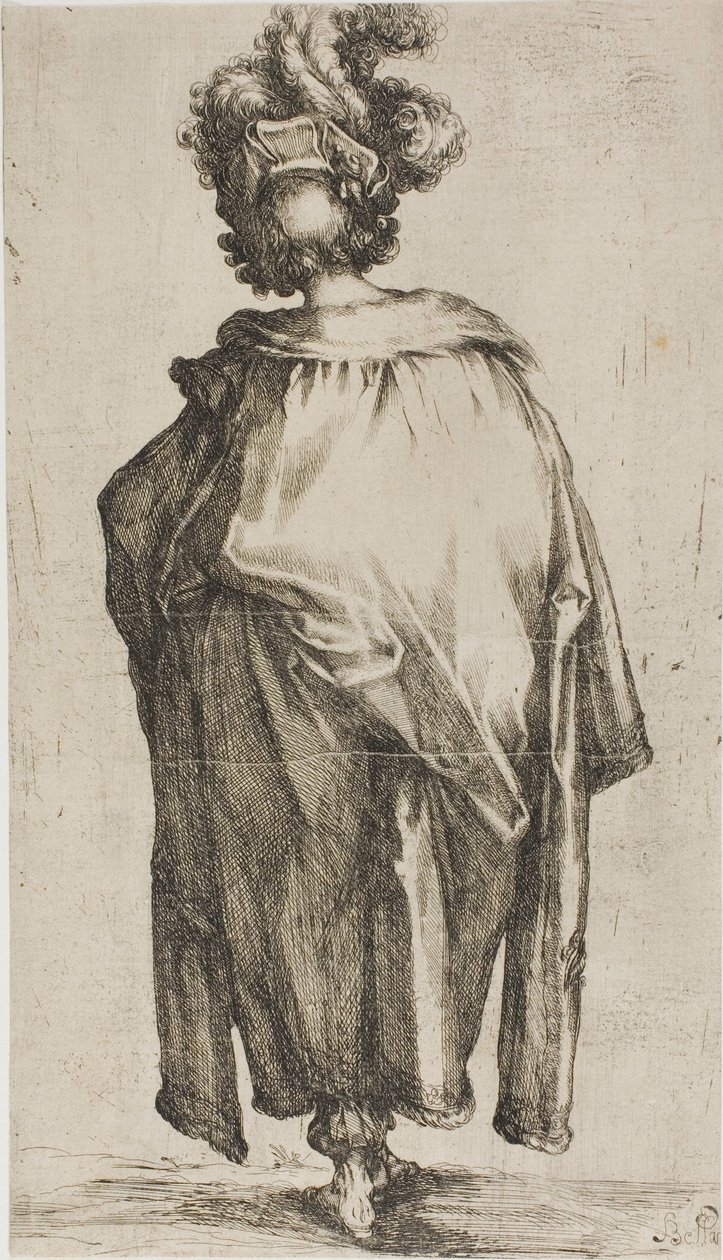 Melchior, från de tre vise männen av Jacques Bellange