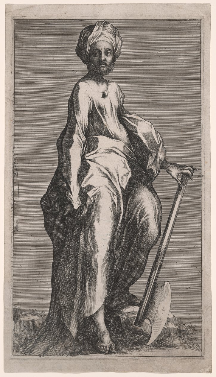 Sankt Judas (eller Sankt Mattias) av Jacques Bellange