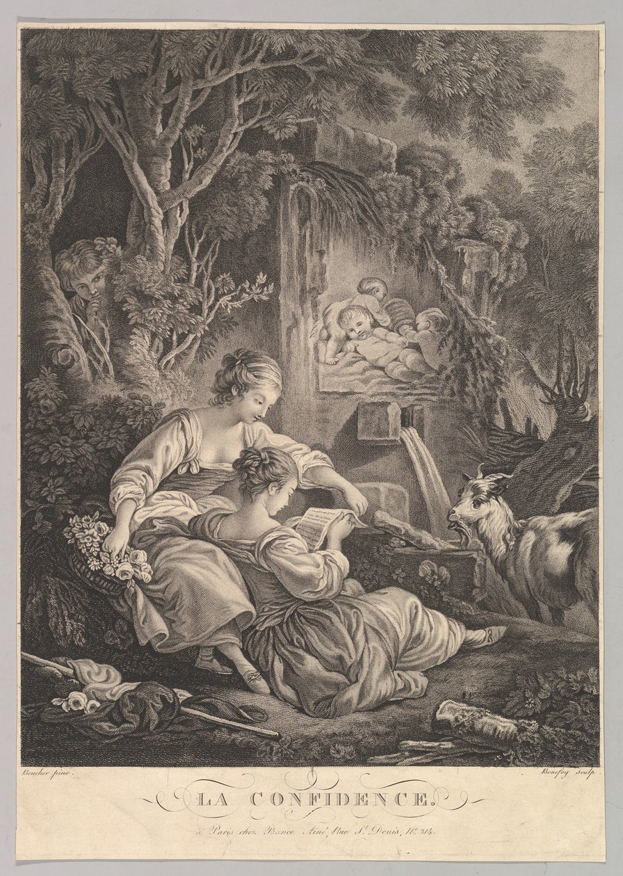 Hemligheten, ca. 1804-31. av Jacques Bonnefoy