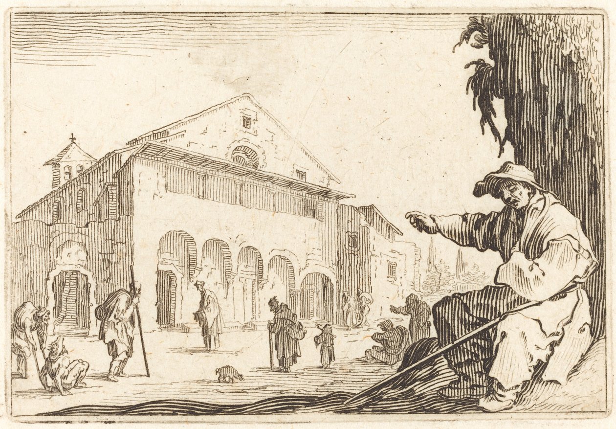 Fattighus av Jacques Callot