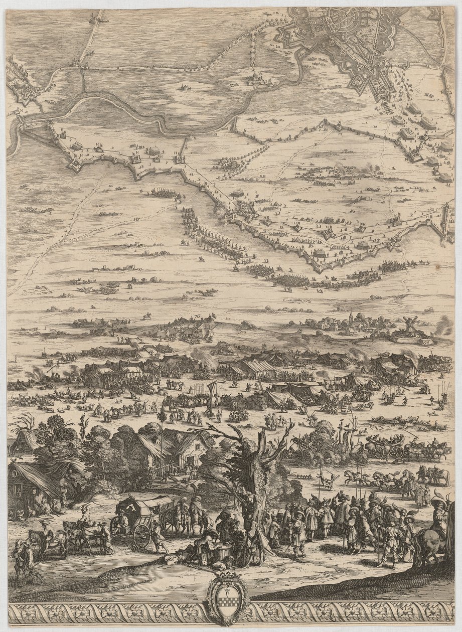 Utdrag ur ”Slaget vid Breda” av Jacques Callot