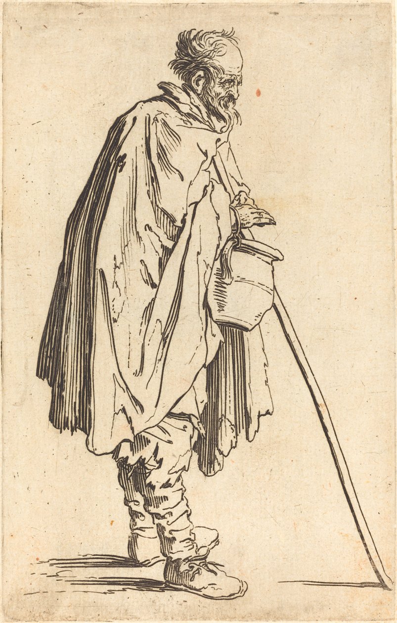 Tiggare med kruka av Jacques Callot