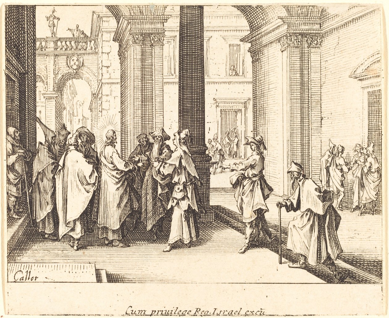 Caesars mynt av Jacques Callot