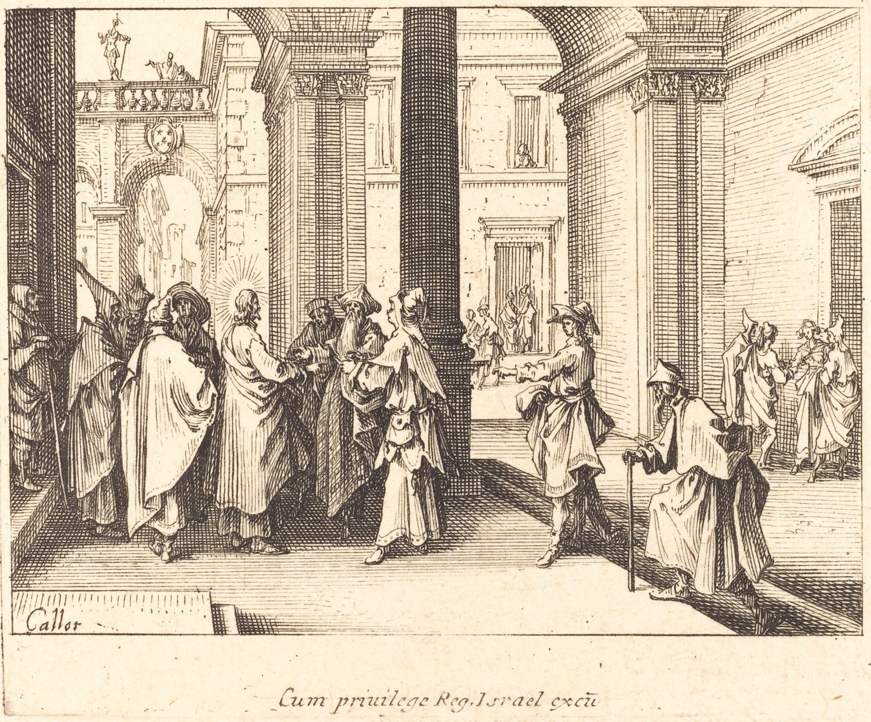 Caesars mynt, 1635. av Jacques Callot