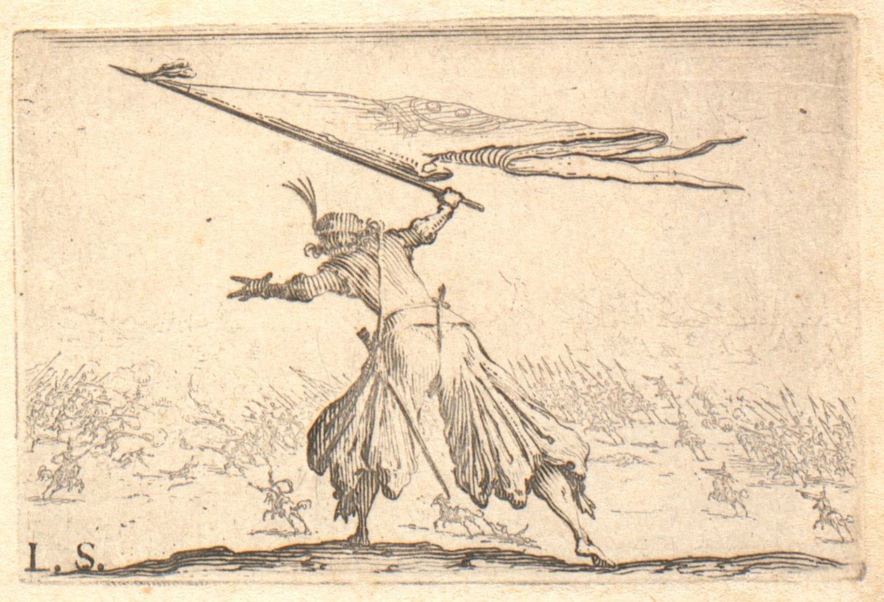 Caprics av ​​olika figurer av Jacques Callot