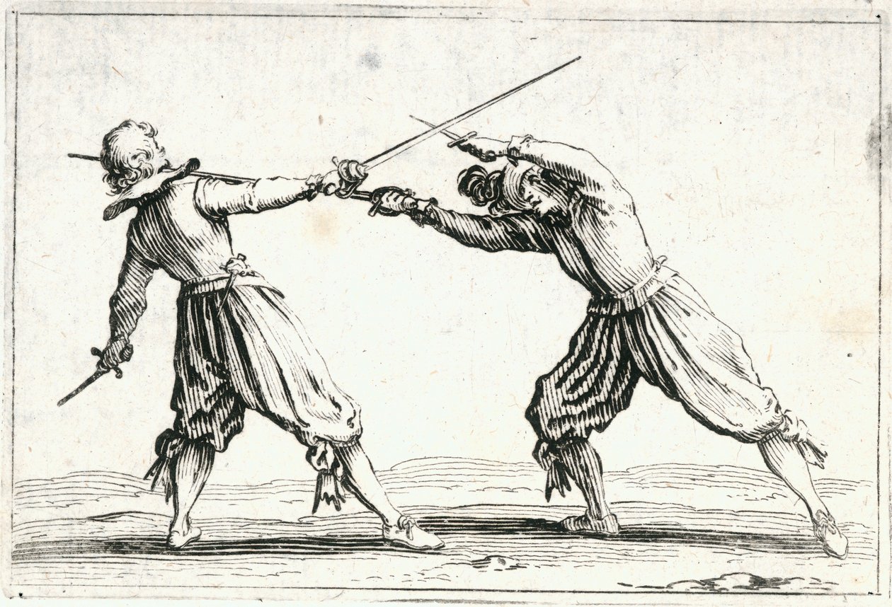 Kapriser av olika figurer av Jacques Callot