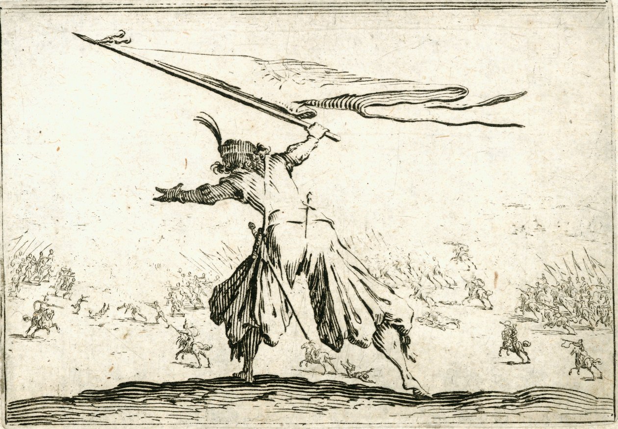 Kapriser av olika figurer av Jacques Callot