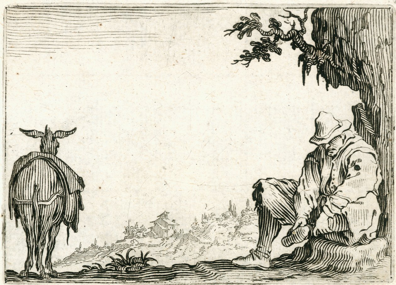 Kapriser av olika figurer av Jacques Callot