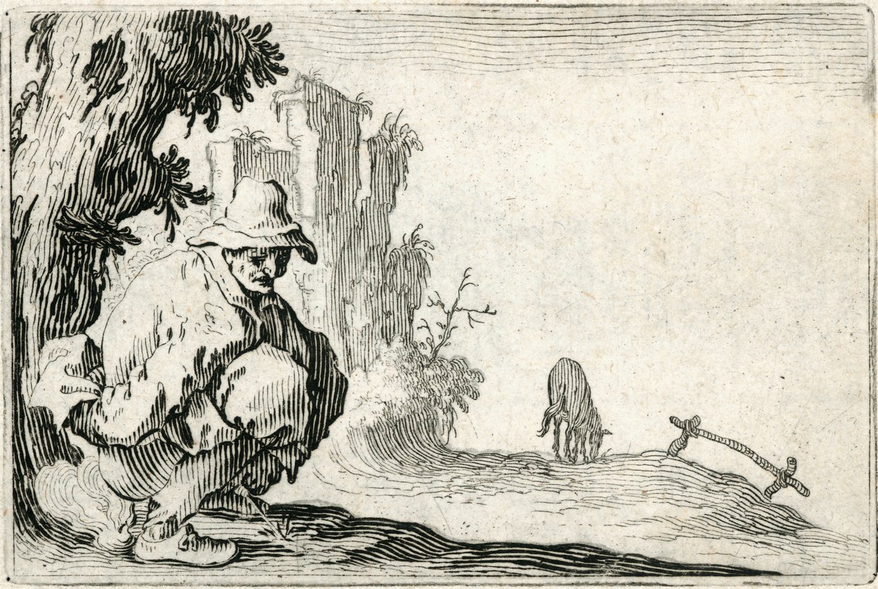 Kapriser av olika figurer av Jacques Callot