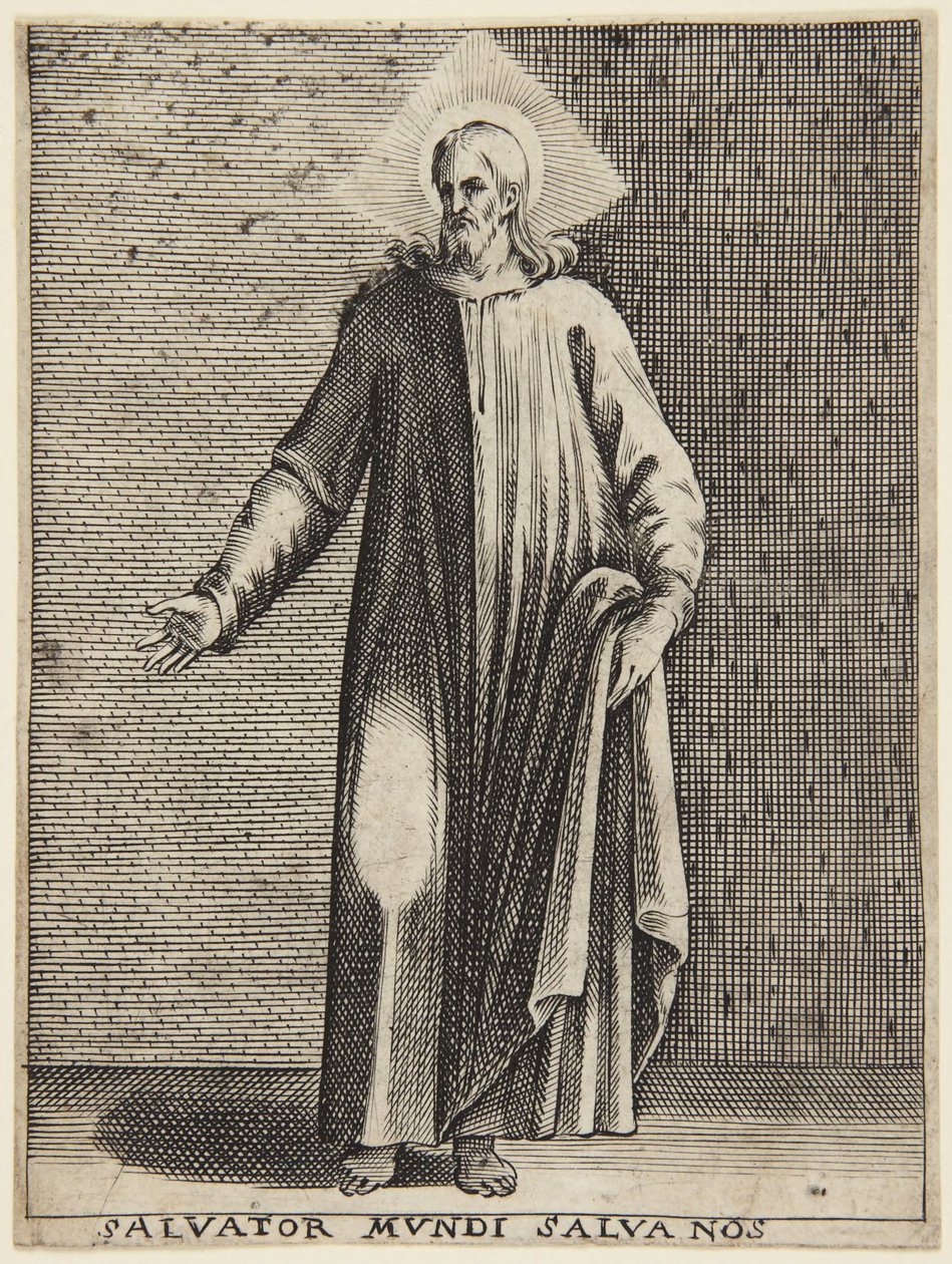 Kristus som världens Frälsare av Jacques Callot