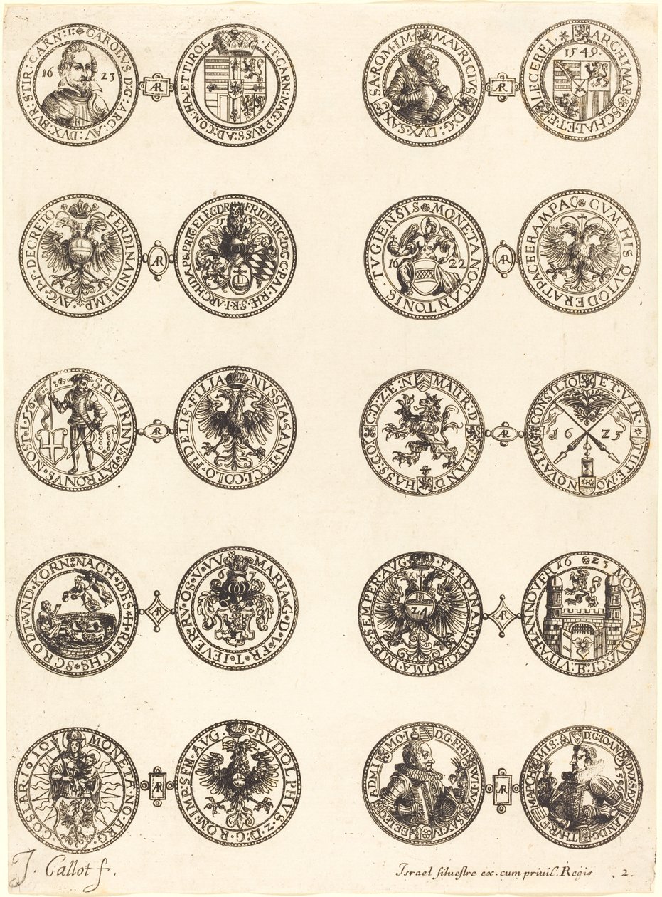 Mynt [skylt 2] av Jacques Callot