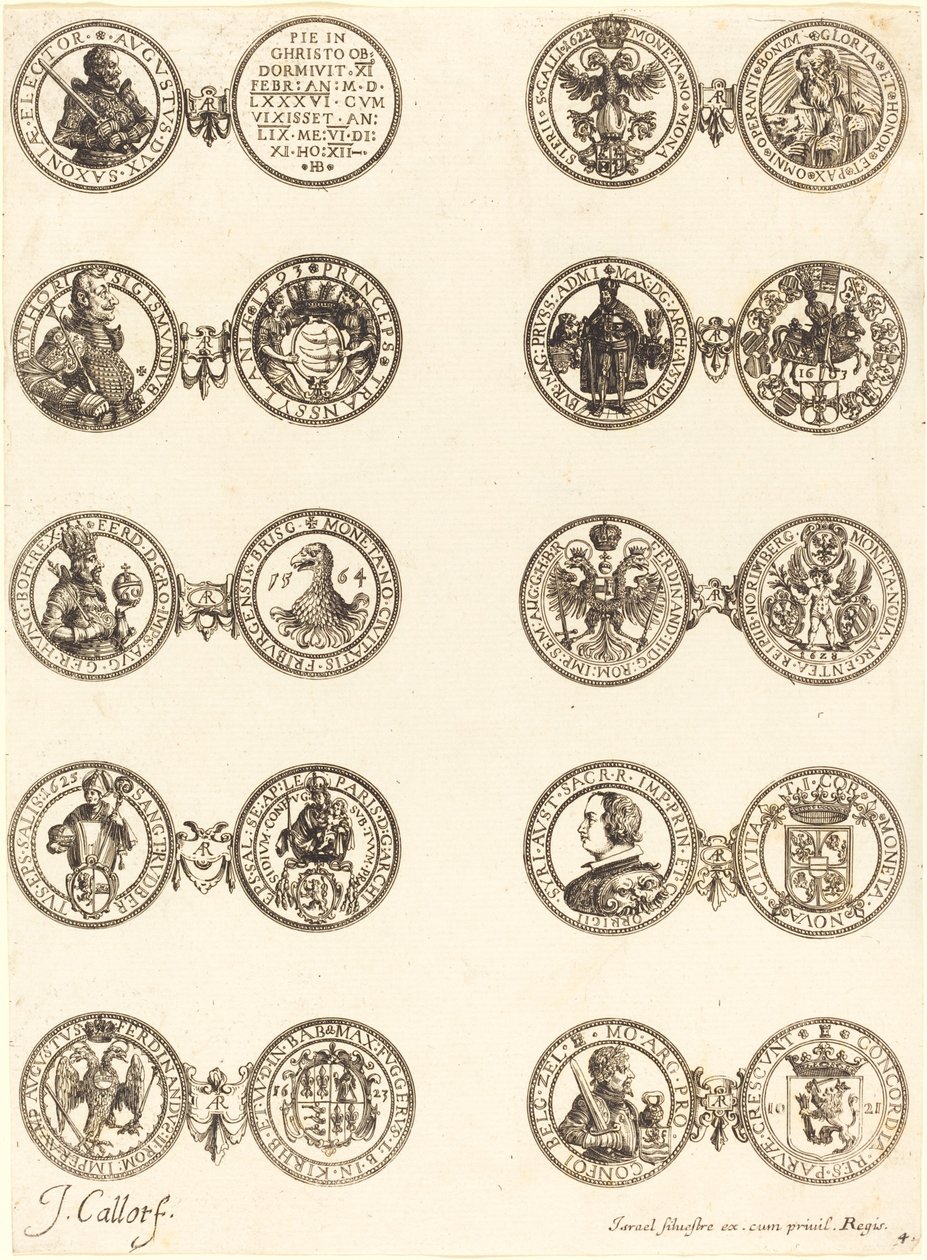 Mynt [skylt 4] av Jacques Callot