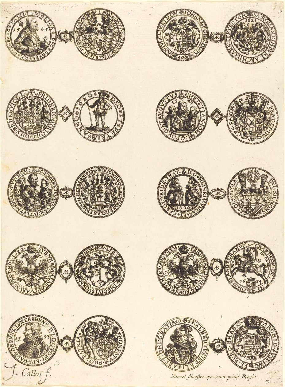 Mynt [skylt 7] av Jacques Callot