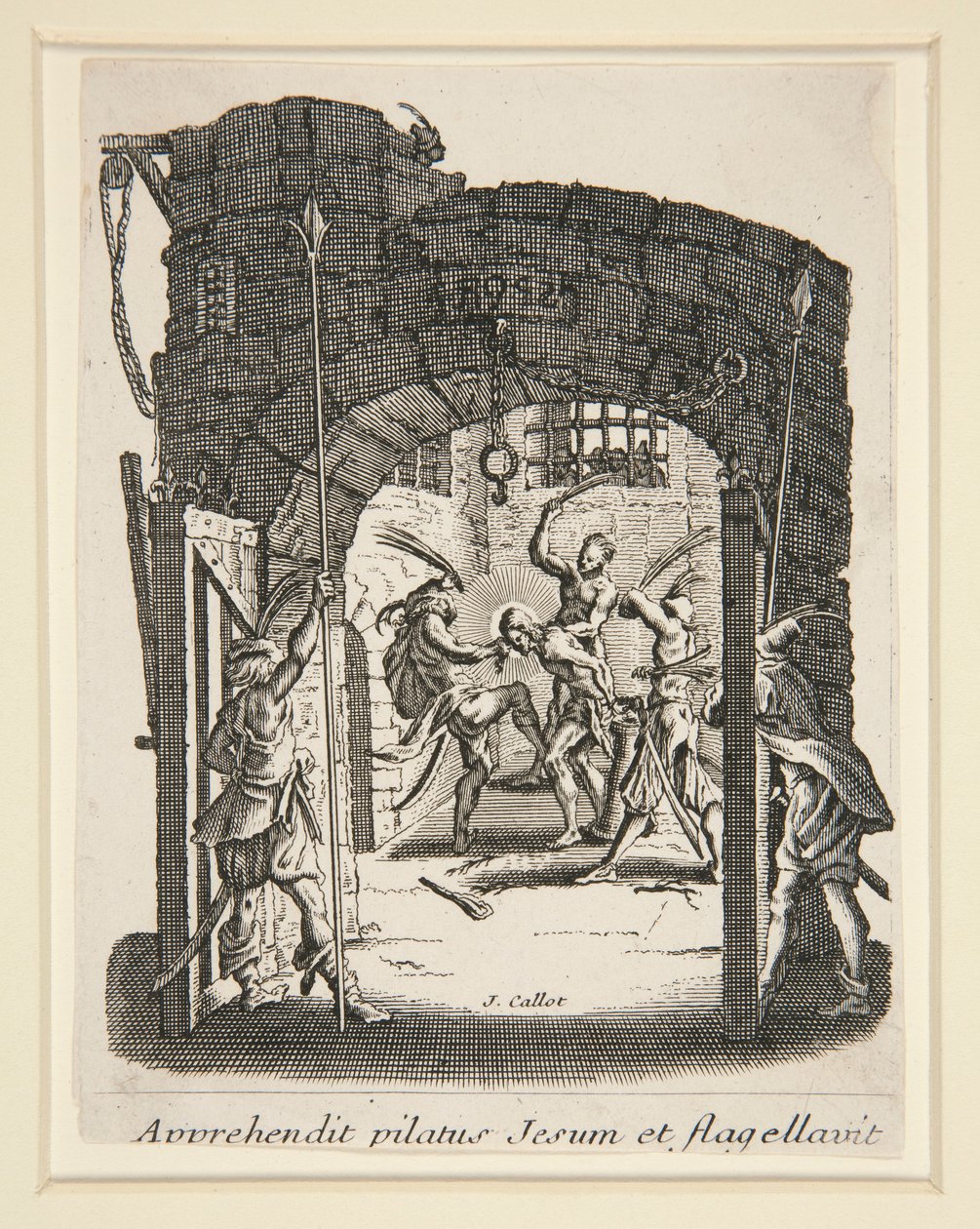 Kopia efter The Coronation of av Jacques Callot
