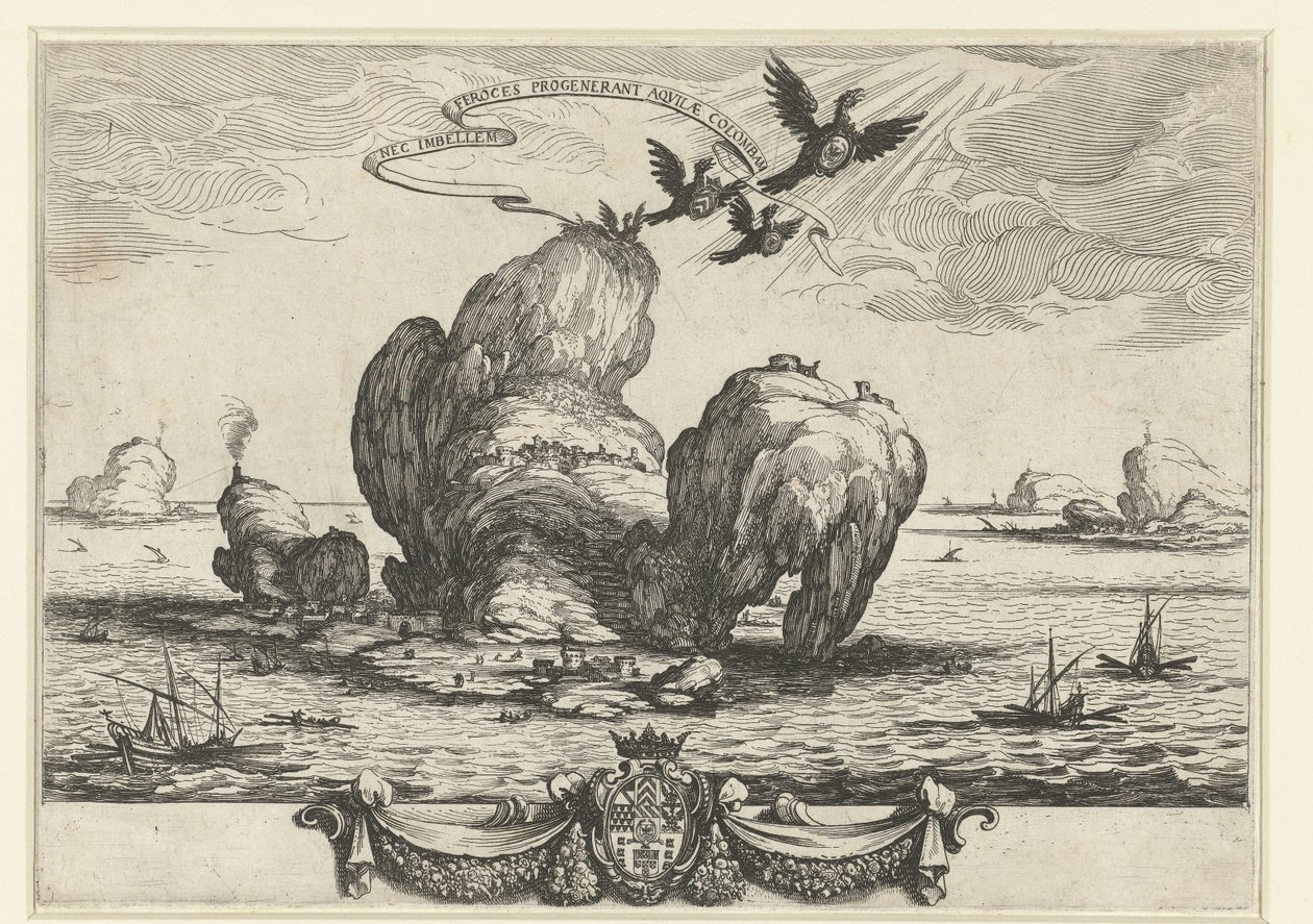 Den stora stenen av Jacques Callot